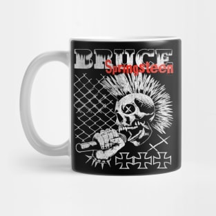 Bruce Springsteen skull Mug